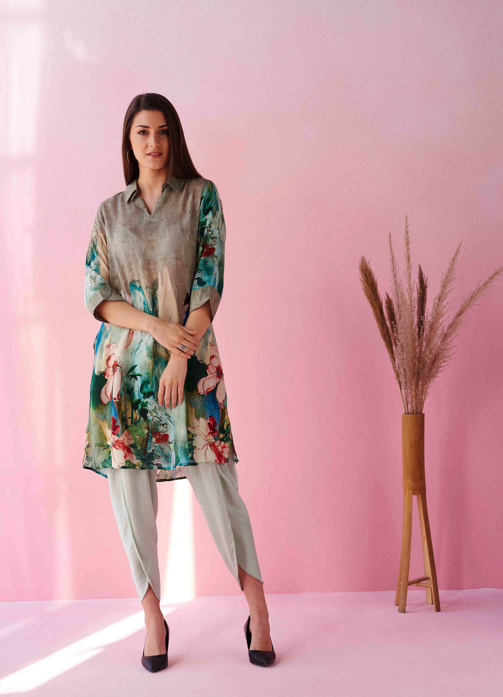 GREY GLACIER AARIA TUNIC