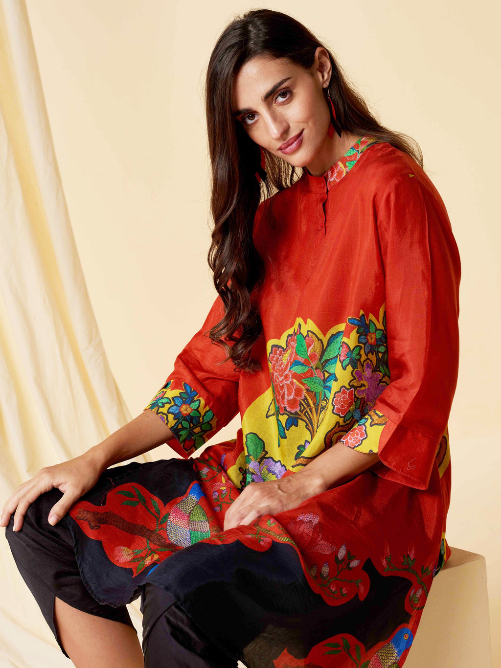 RED OAK HAZZEL TUNIC
