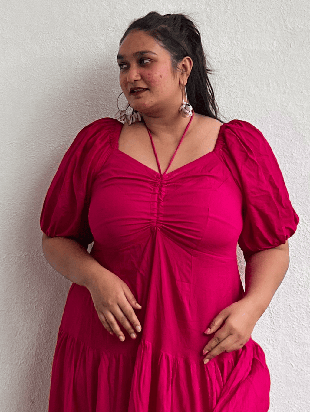 Blushing Petal Dress (no cut-out)