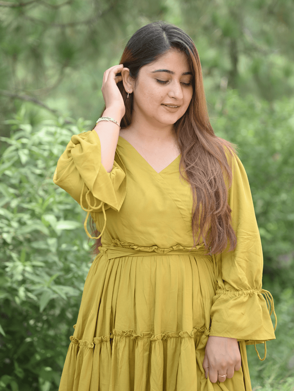 Mustard Melody Dress