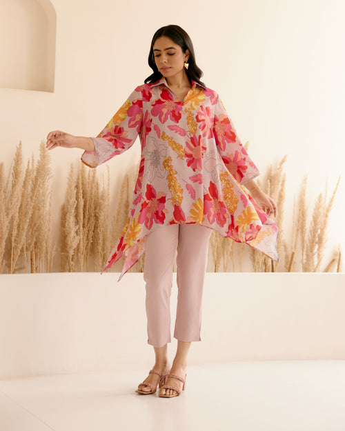 BLUSH FANTA NUR TUNIC
