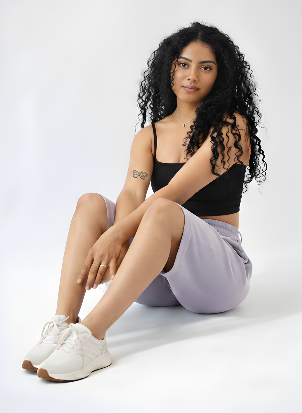 Primrose Catmint Women Shorts