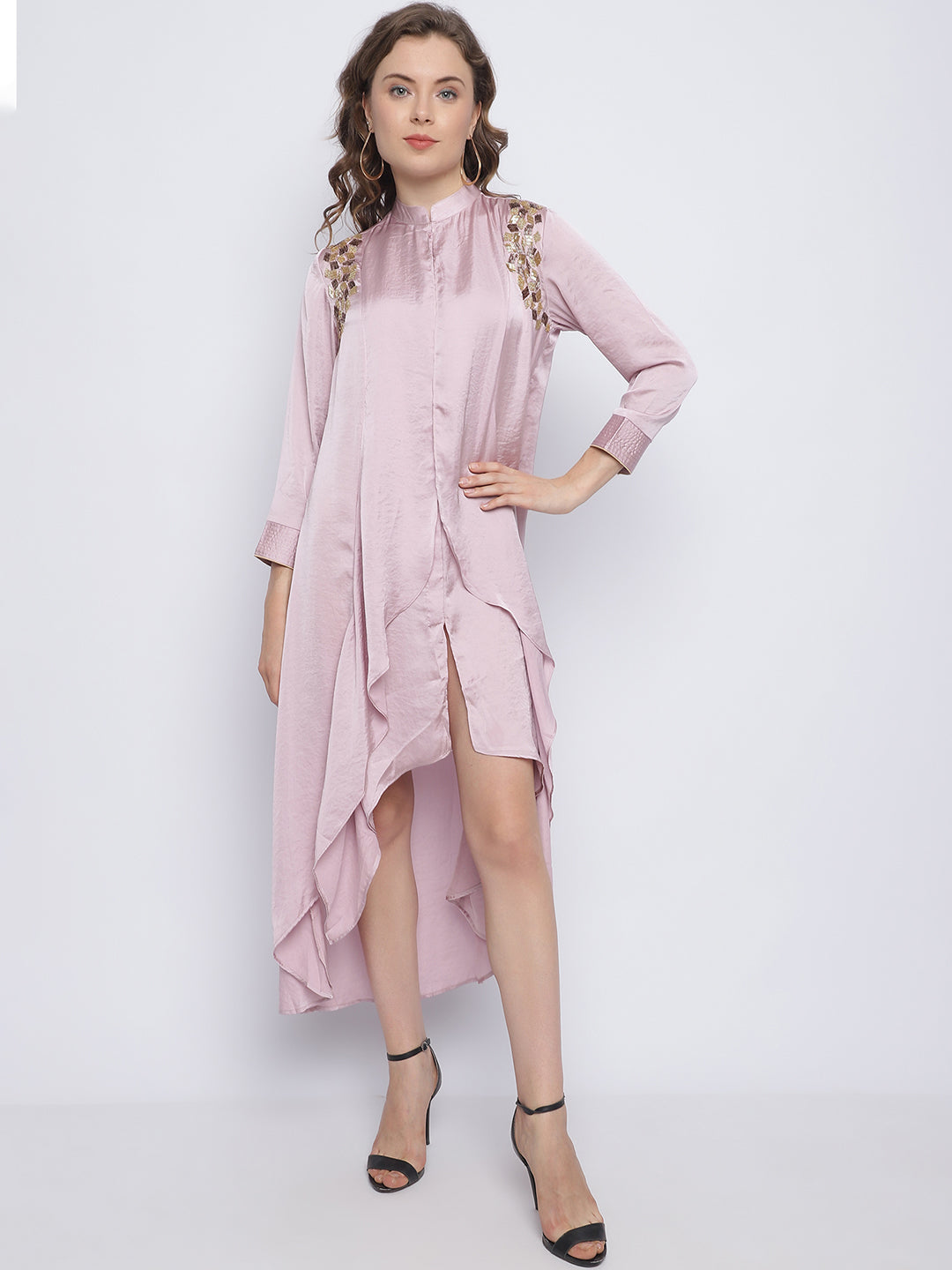BLUSH TRAPEZIO TUNIC