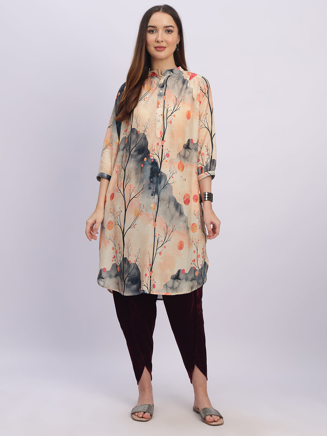 PEACH MOON LIGHT TUNIC