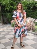Prismatic Chic Dress