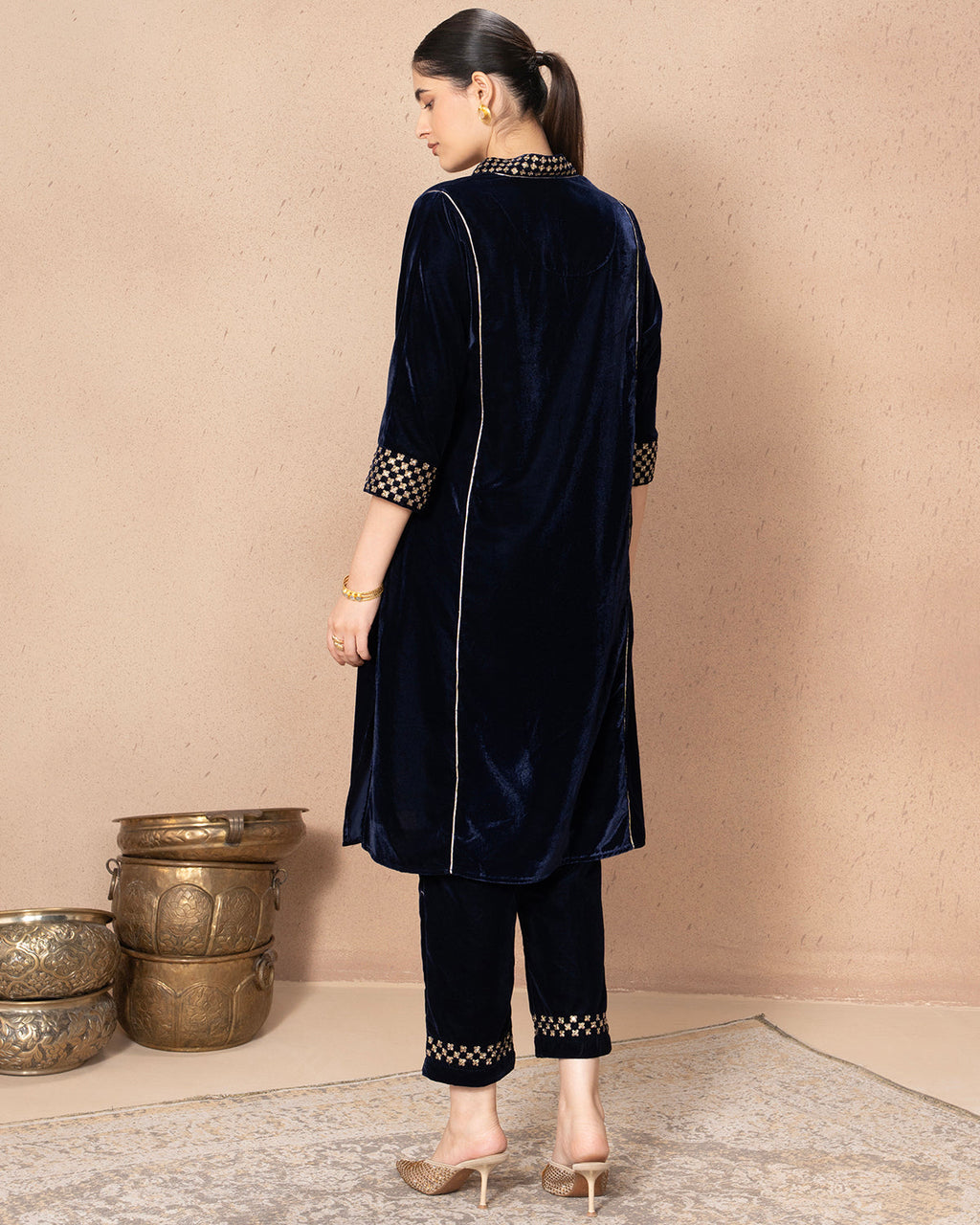 NAVY KALI TUNIC