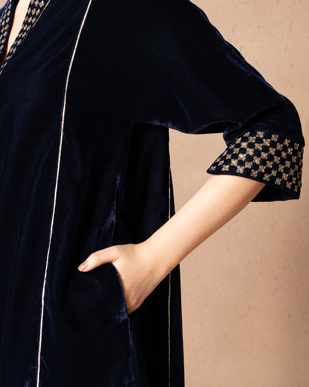 NAVY KALI TUNIC