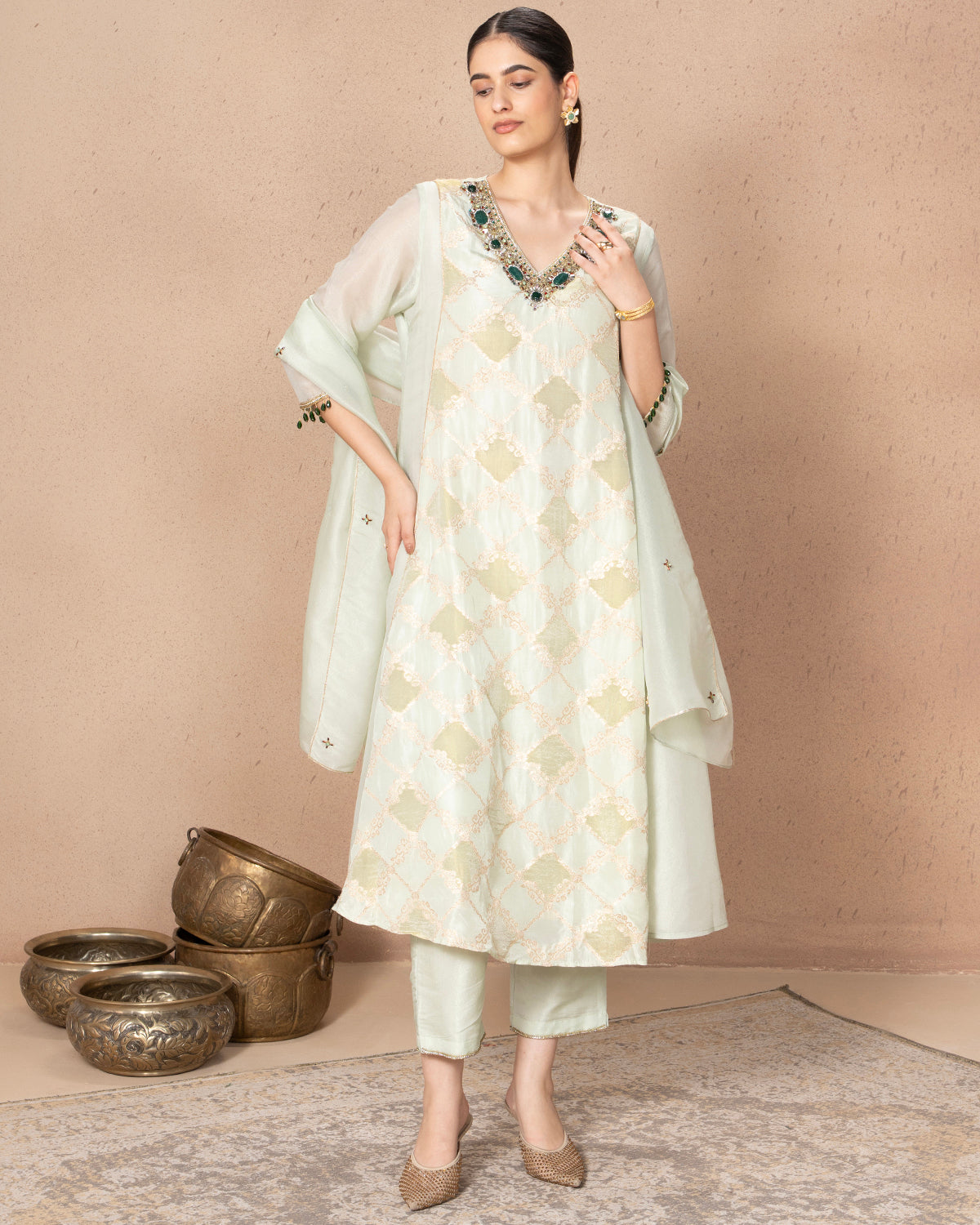 MINT GREEN AMARA TUNIC