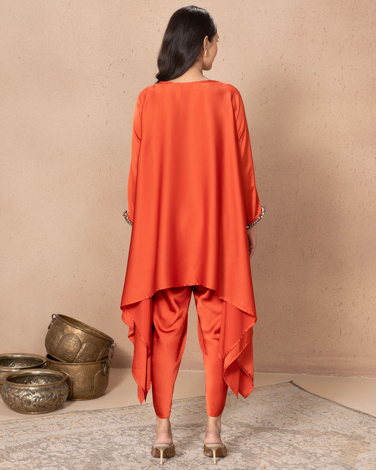 RUST ORANGE ZOLA TUNIC