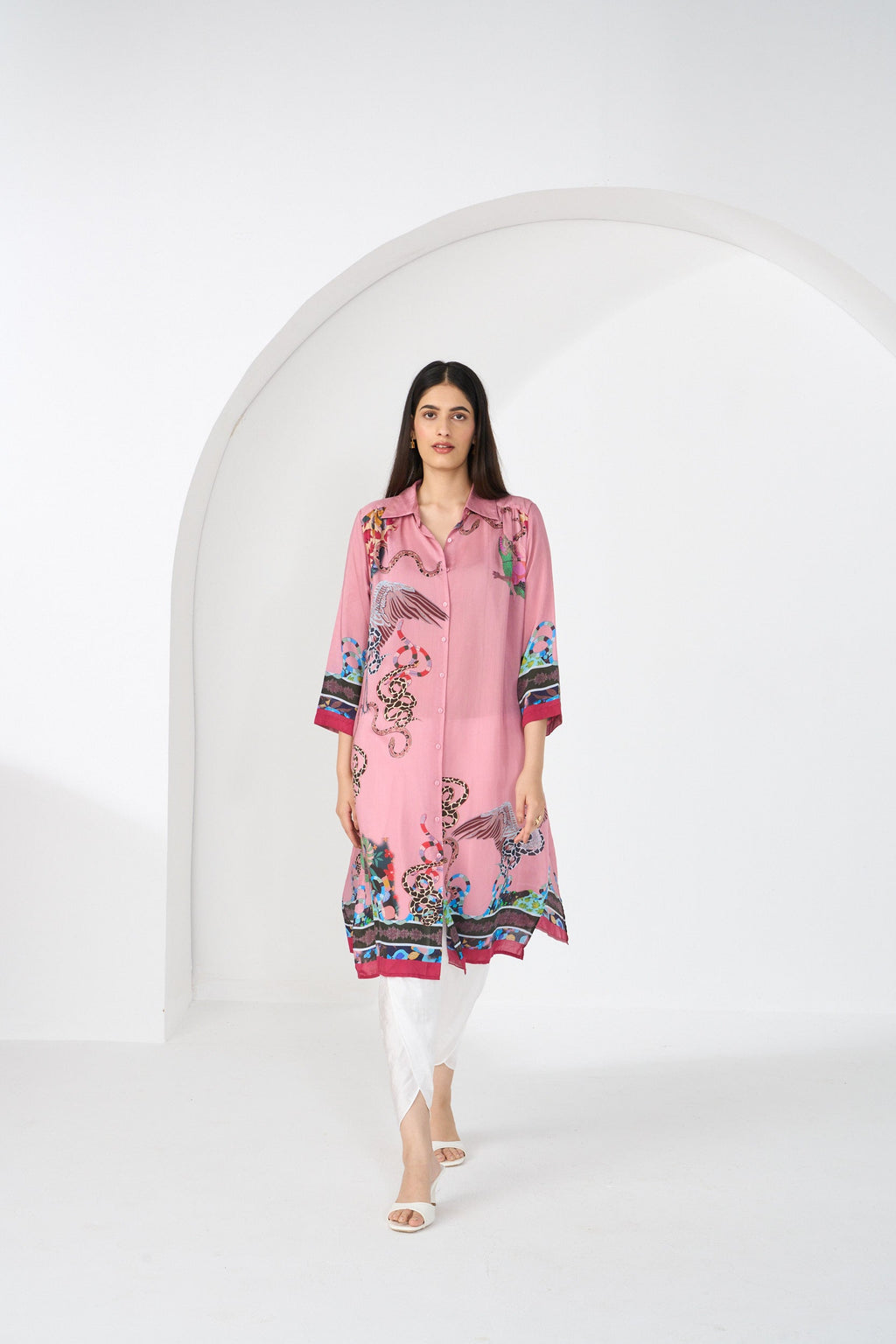 BLUSH CAMEO HOPE TUNIC