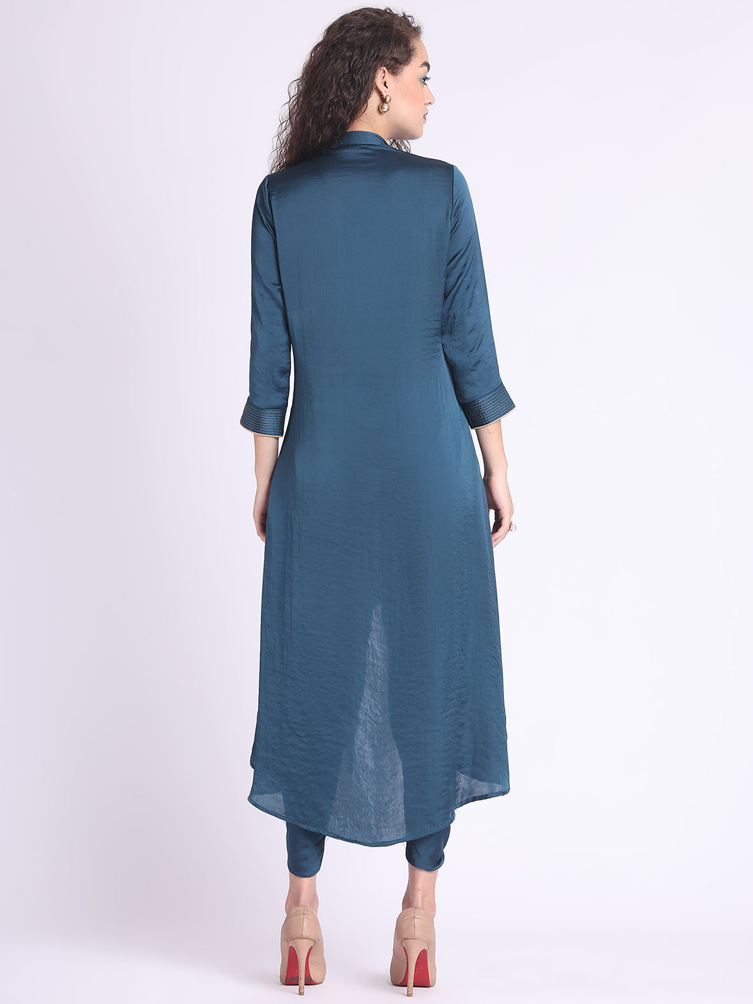PERSSIAN BLUE TRAPEZIO TUNIC