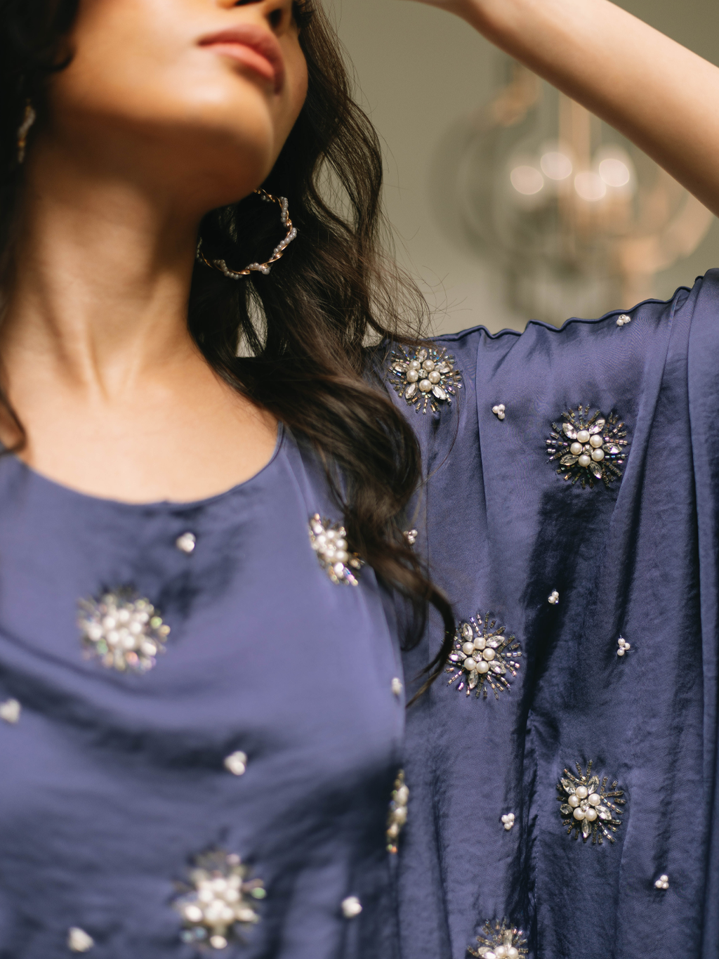 SIEANNA INDIGO SHIRT