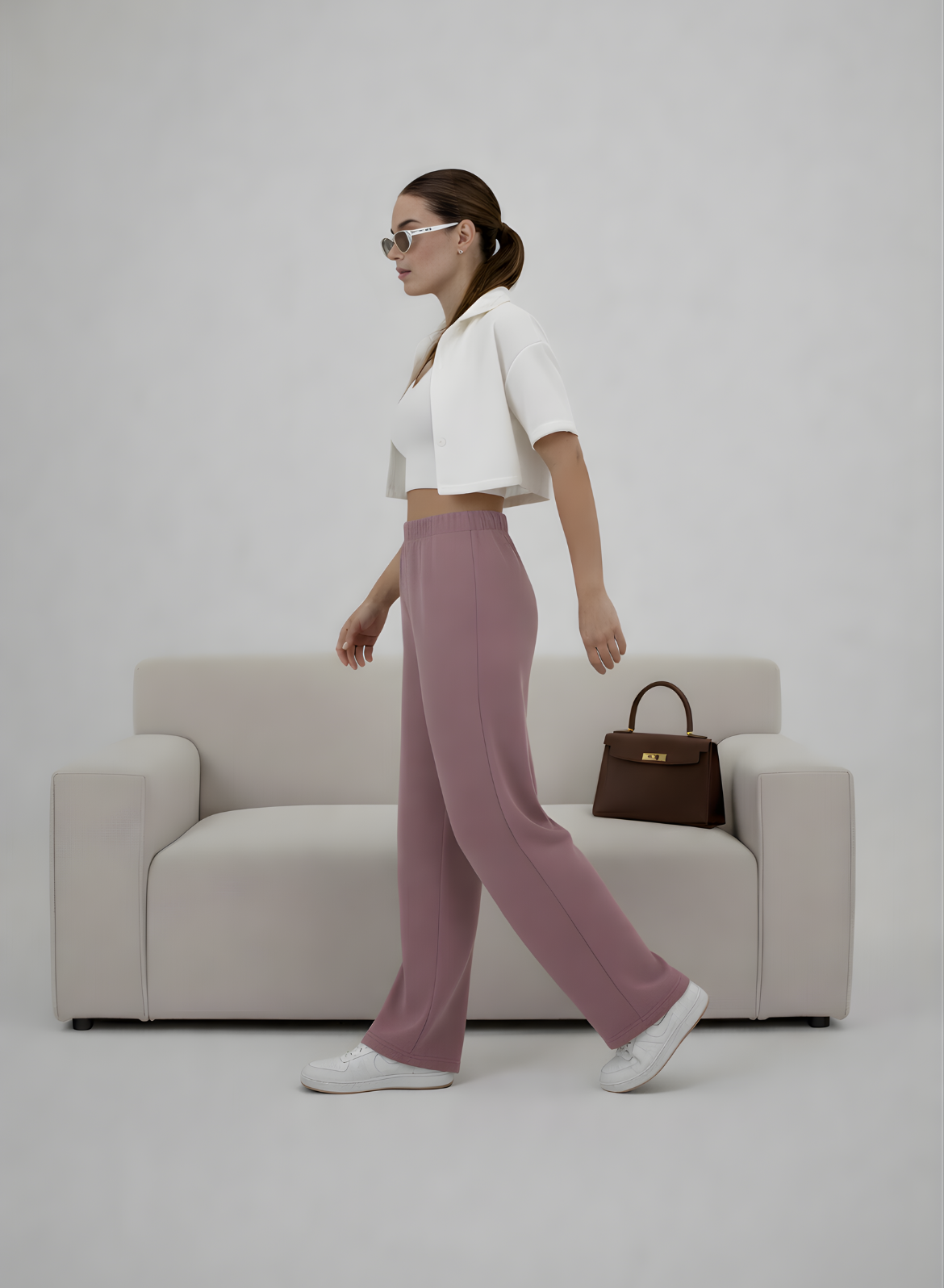 French Fuchsia All Day Pants