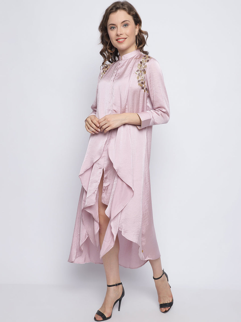 BLUSH TRAPEZIO TUNIC