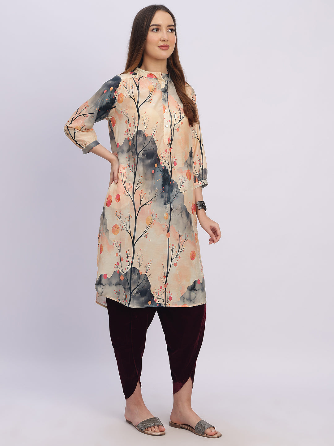 PEACH MOON LIGHT TUNIC