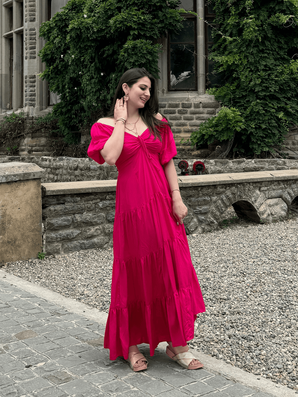 Blushing Petal Dress (no cut-out)