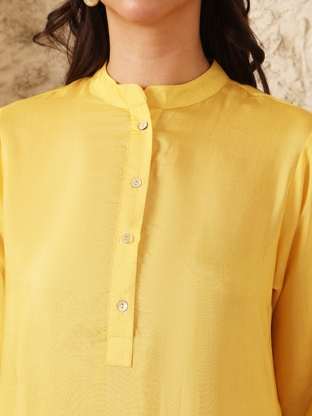 YELLOW PLUTO KAFTAN