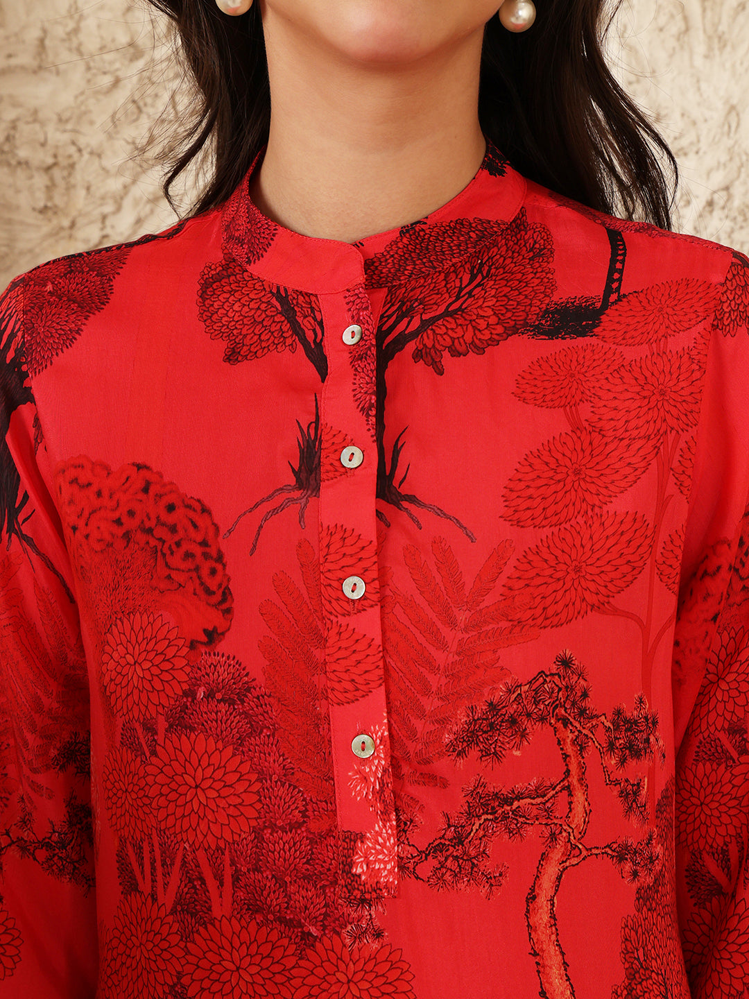 RED NEEV KAFTAN