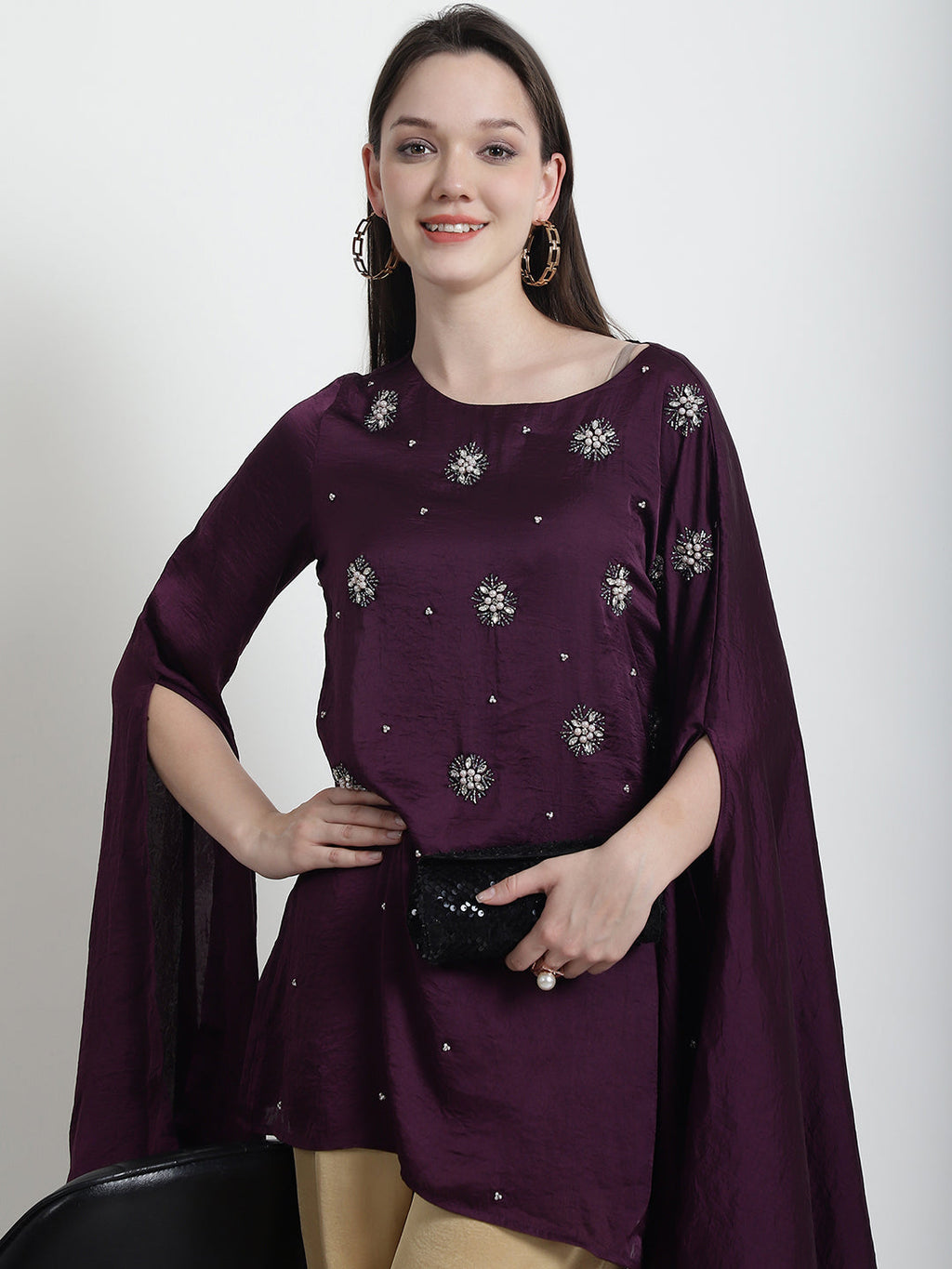 PURPLE SIEANNA SHIRT
