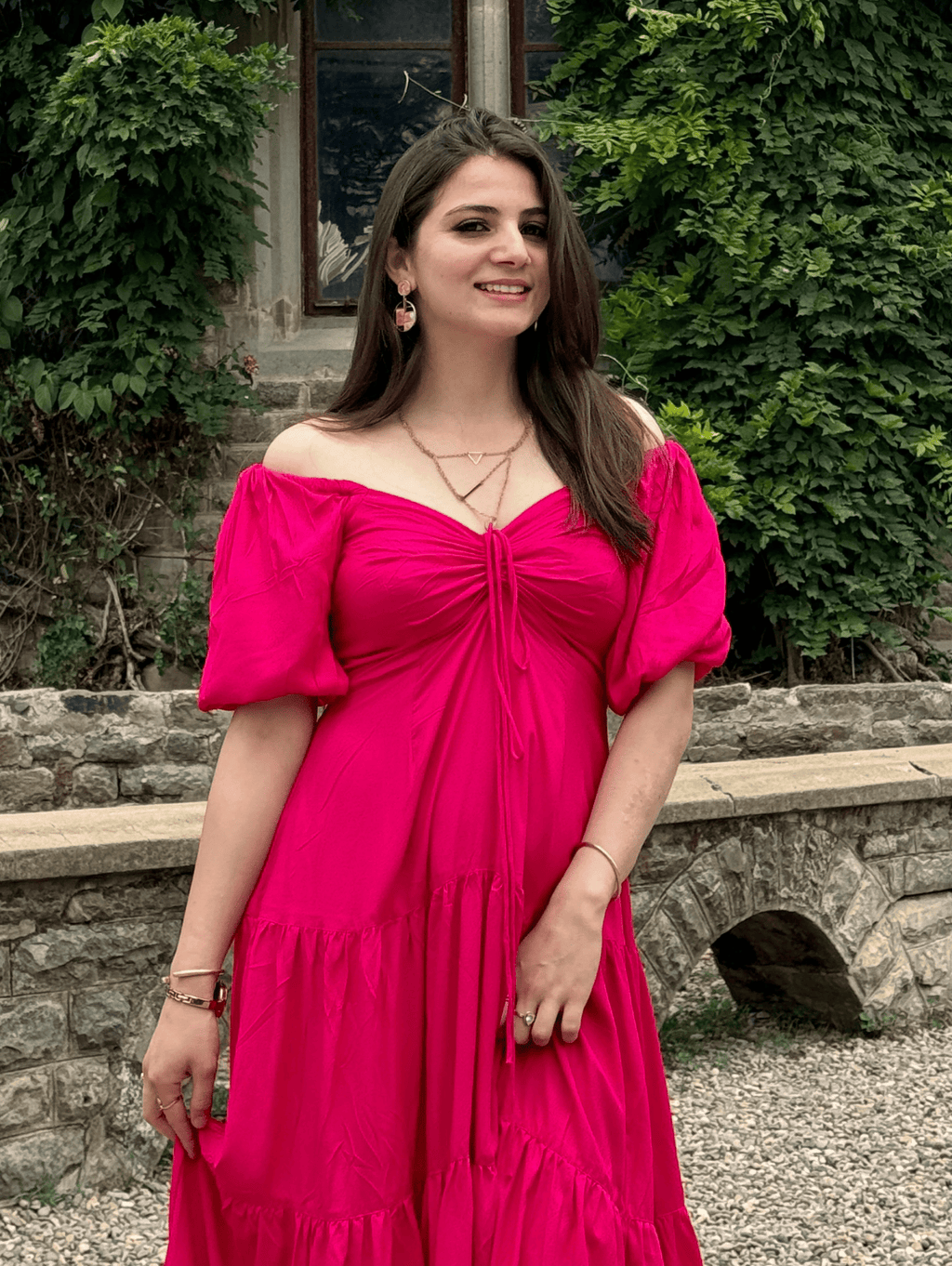 Blushing Petal Dress (no cut-out)