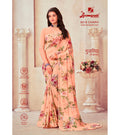Laxmipati Gujariya 8018 Georgette Multicolor Saree