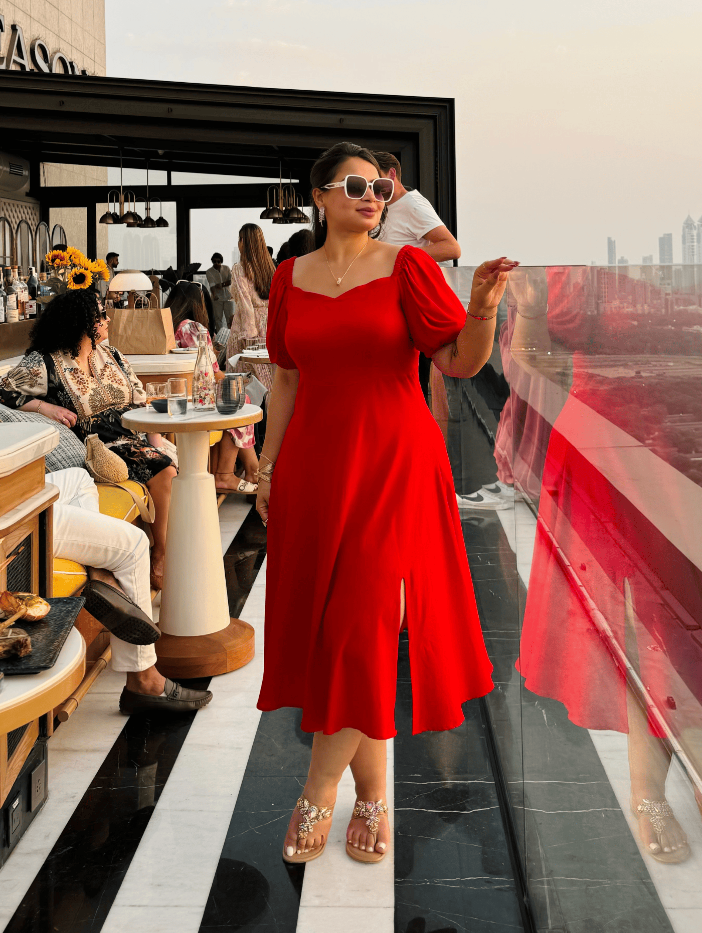 Akansha Featuring In Scarlet Seduction Dress