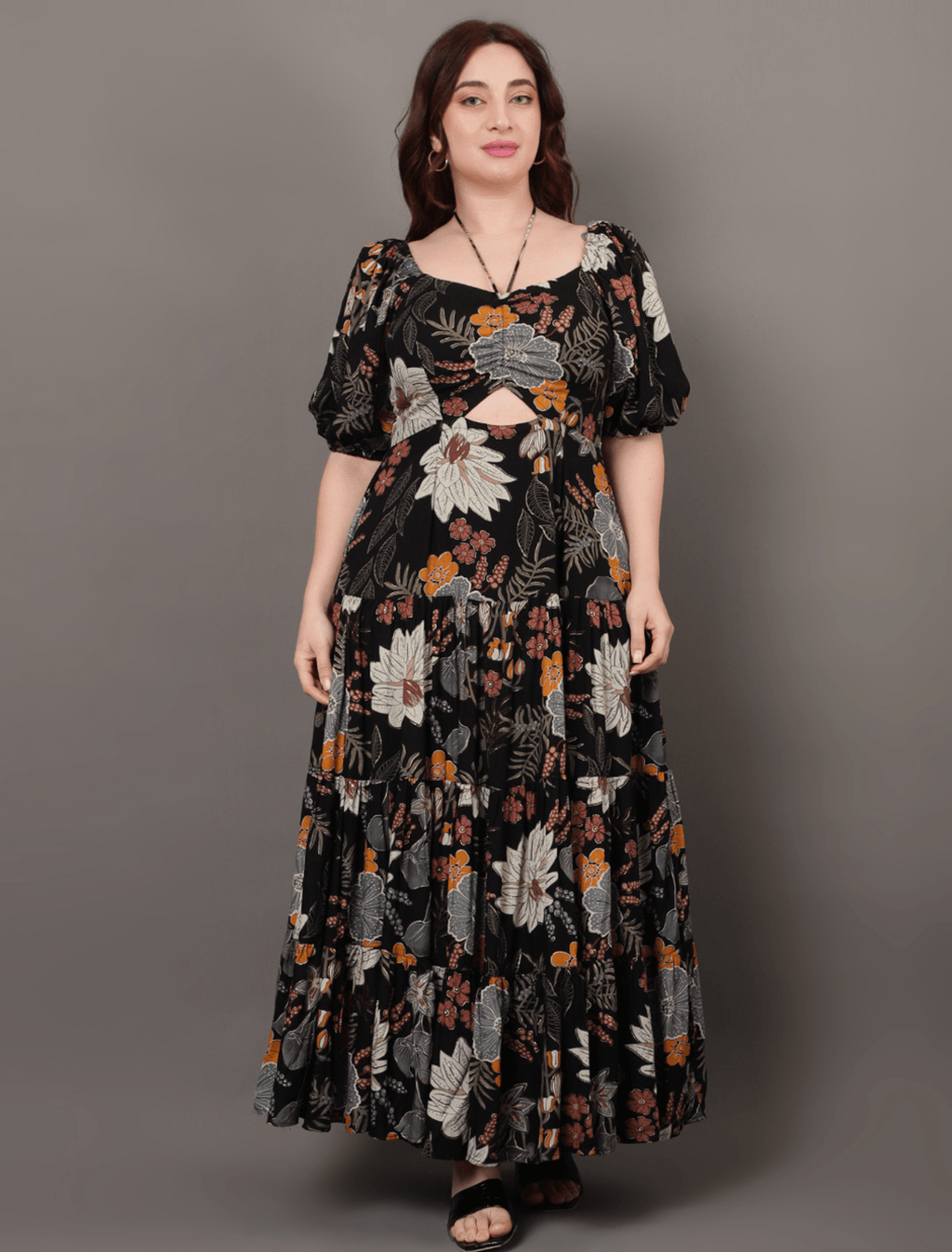 Inky Shadow Dress