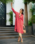 RED PANAG AARNA TUNIC