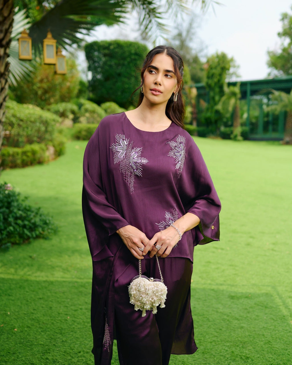 PURPLE SANGA TUNIC