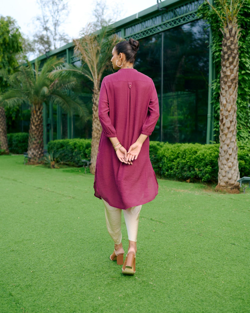 WINE BUG GATHERED TUNIC