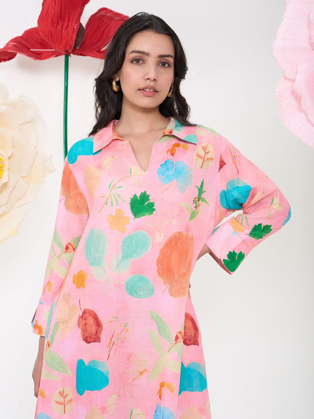 PEACH OLIO AARIA TUNIC