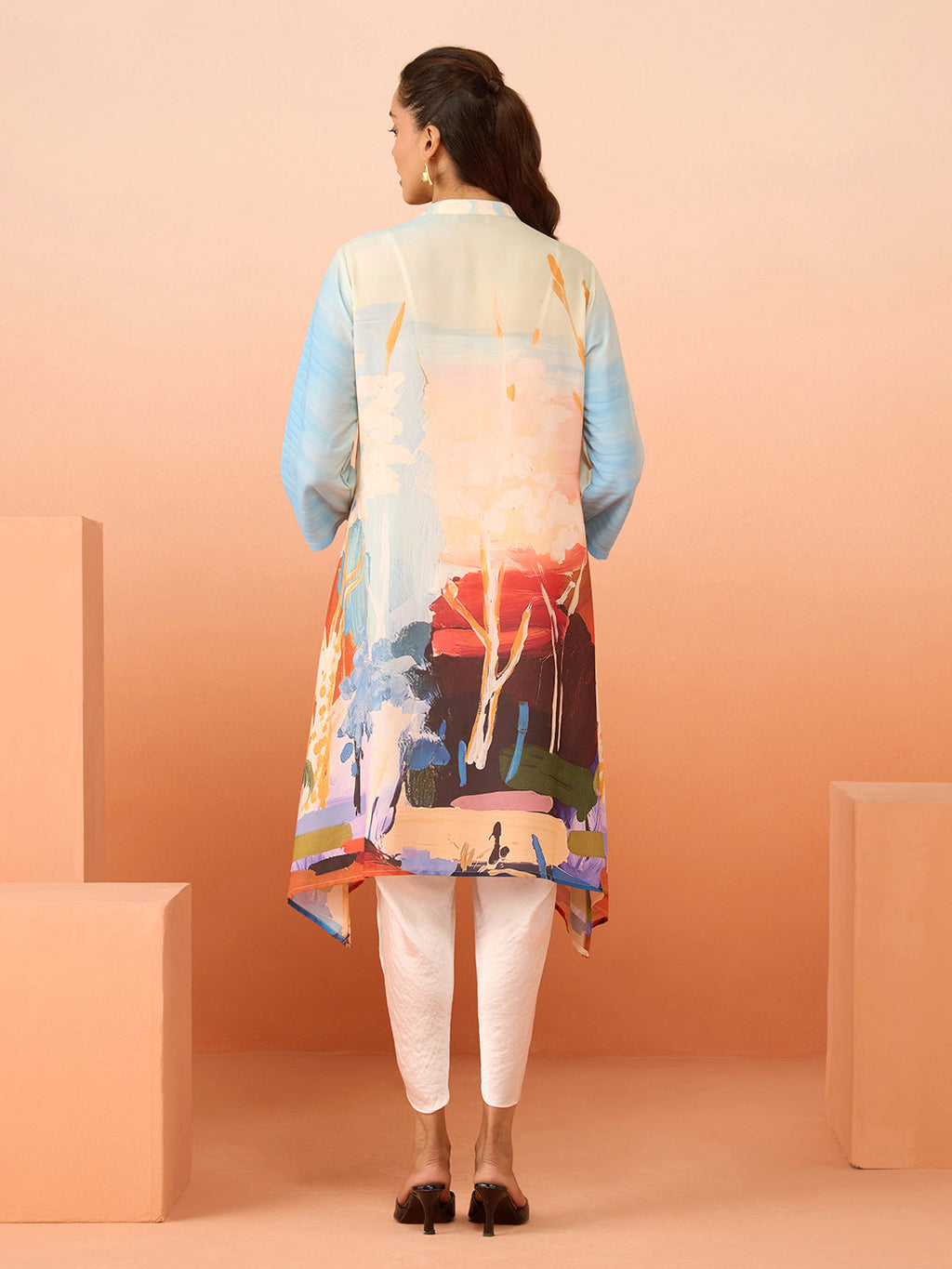 SAAD BLUE KAFTAN