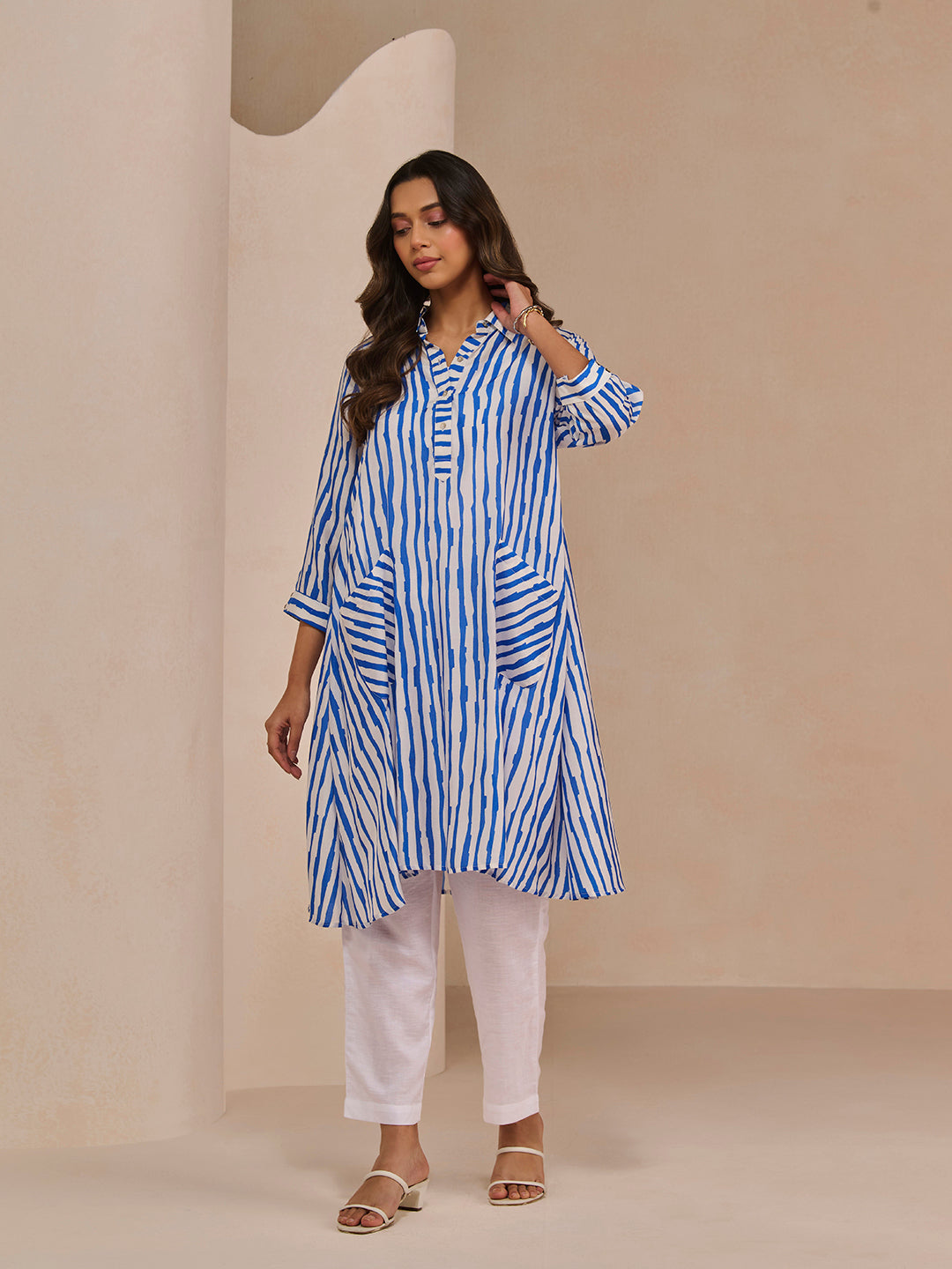 BLUE VEIN AVANT TUNIC