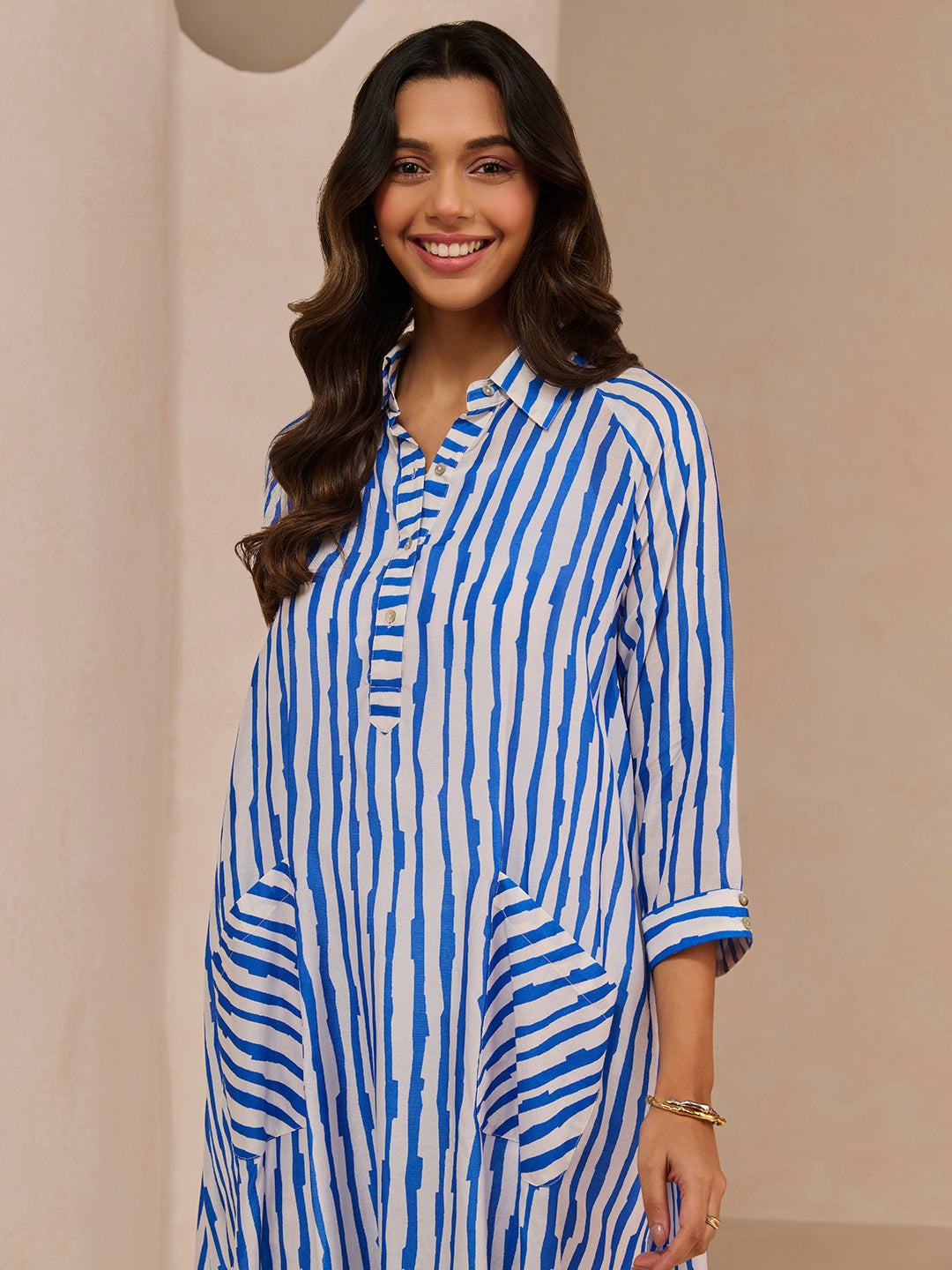 BLUE VEIN AVANT TUNIC