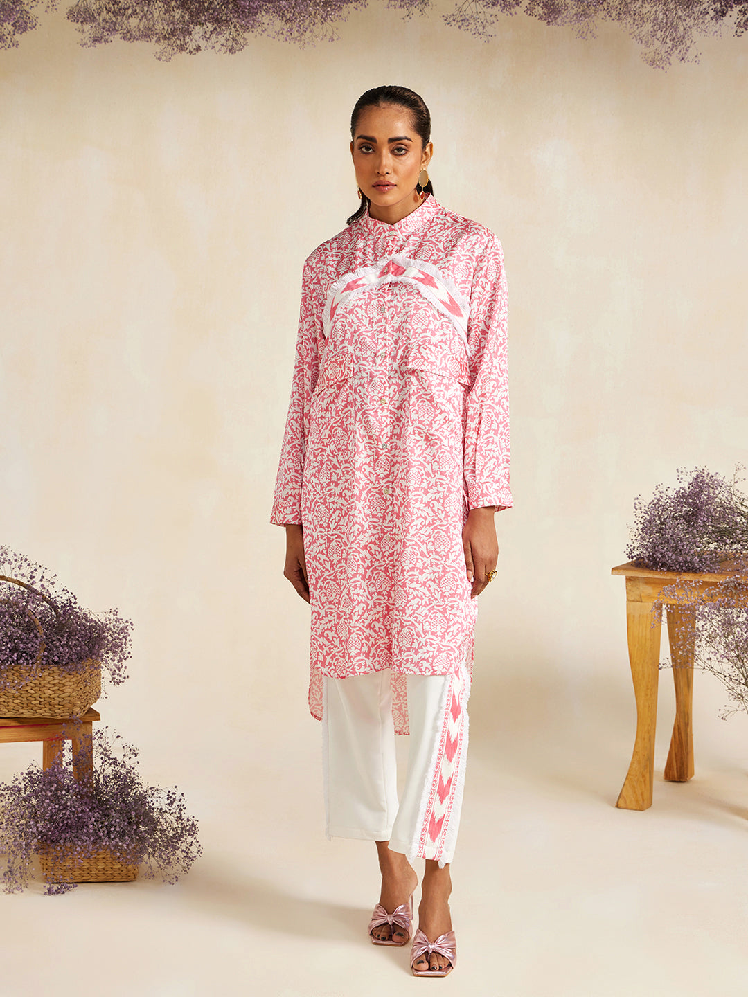 PINK UZBEK LAURA TUNIC