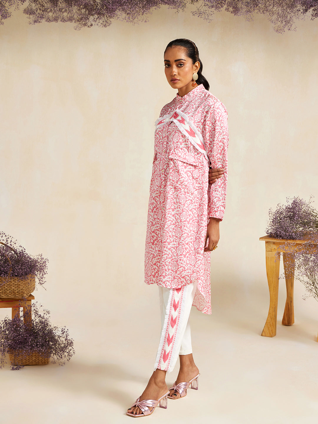 PINK UZBEK LAURA TUNIC