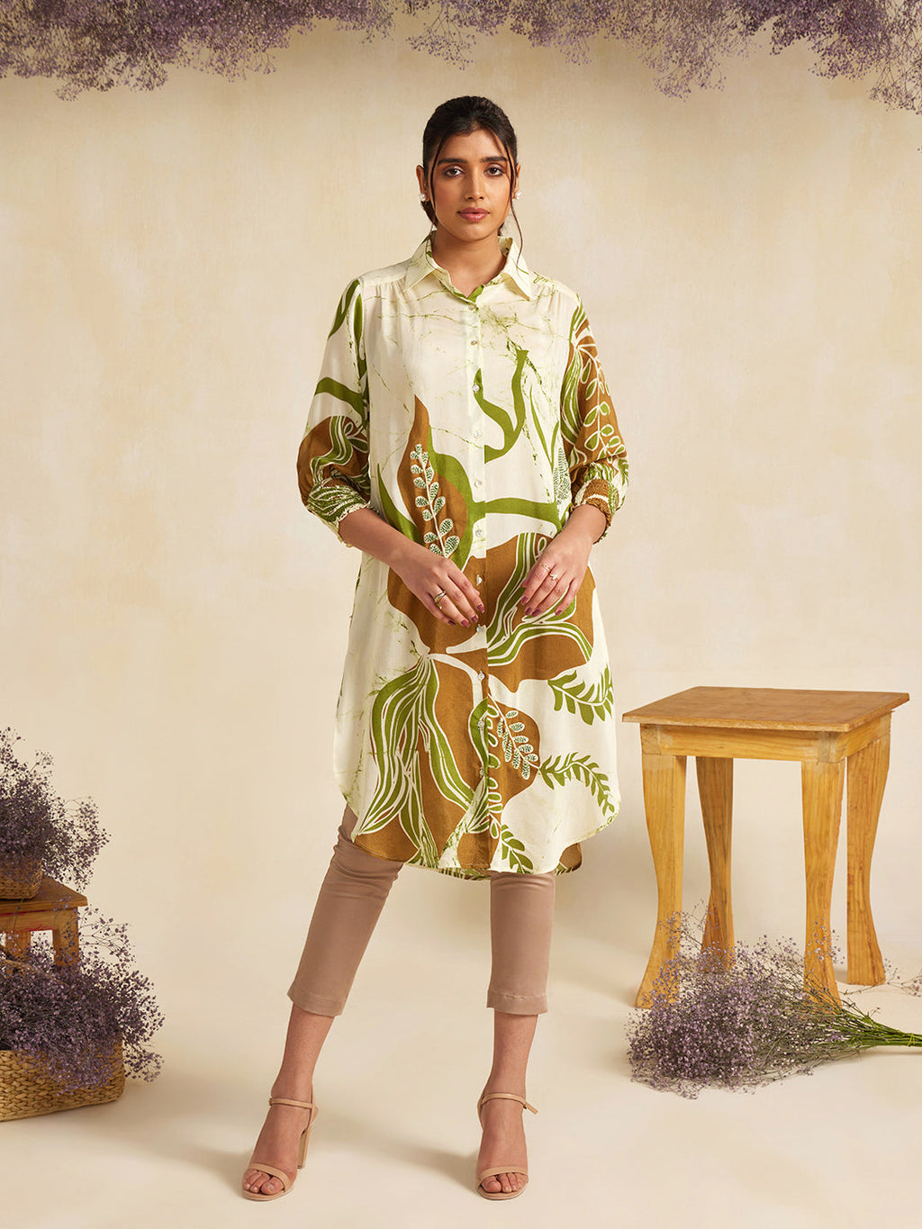 LIME BLISS WHITNEY TUNIC