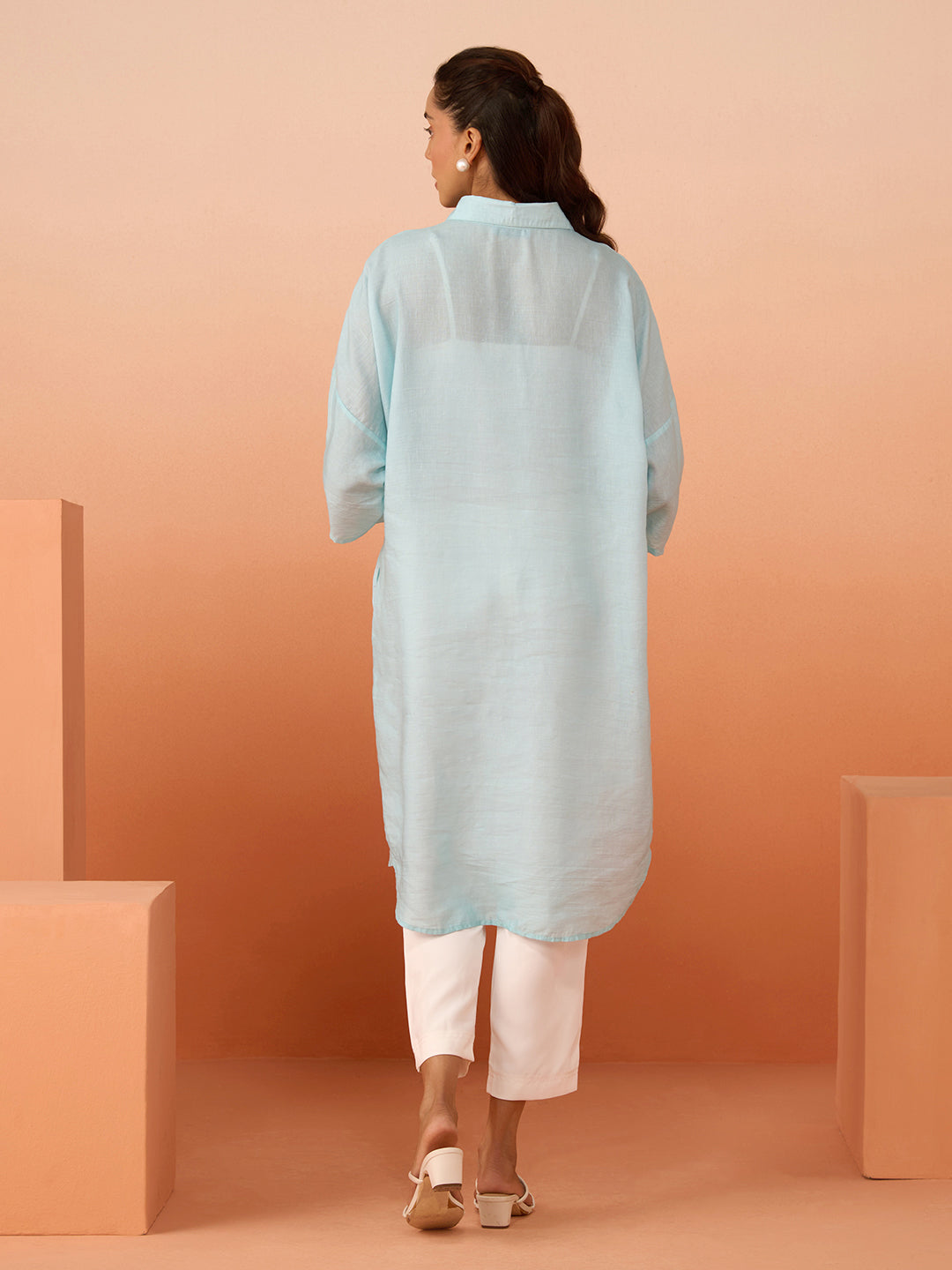 TURQ VAZA GAREN TUNIC