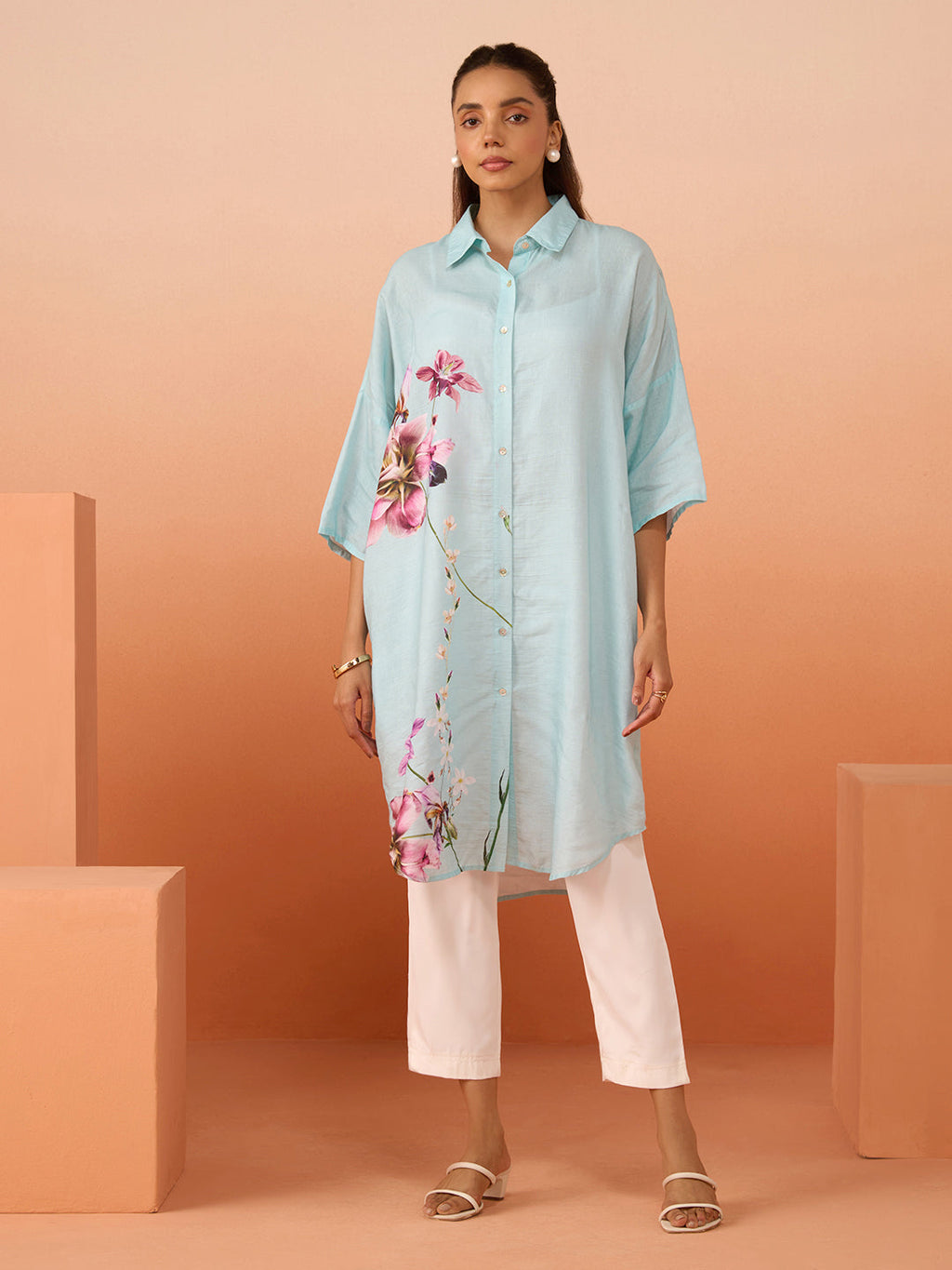 TURQ VAZA GAREN TUNIC