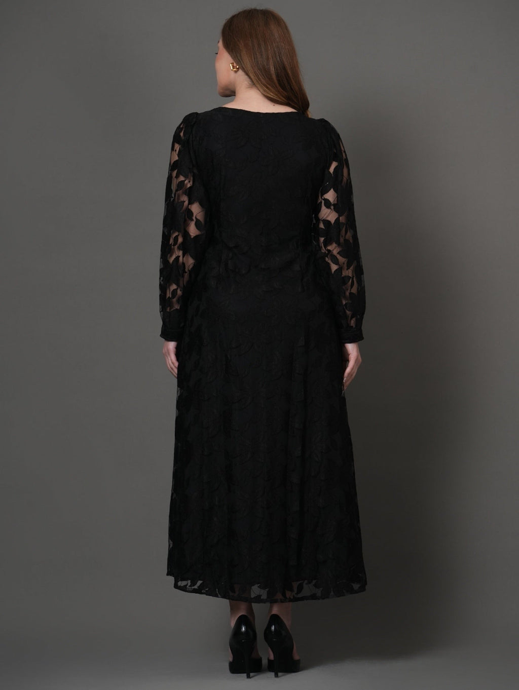 Occy Fit Black Dress