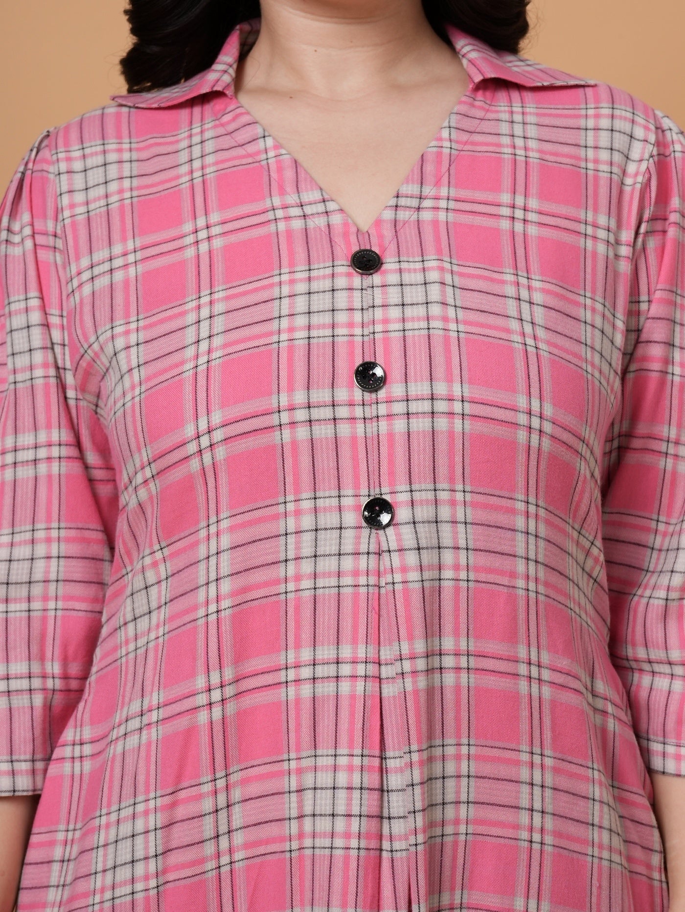 Rosy Midi Dress