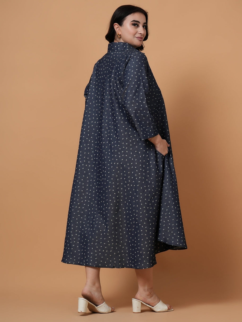 Moon Indigo Denim Dress
