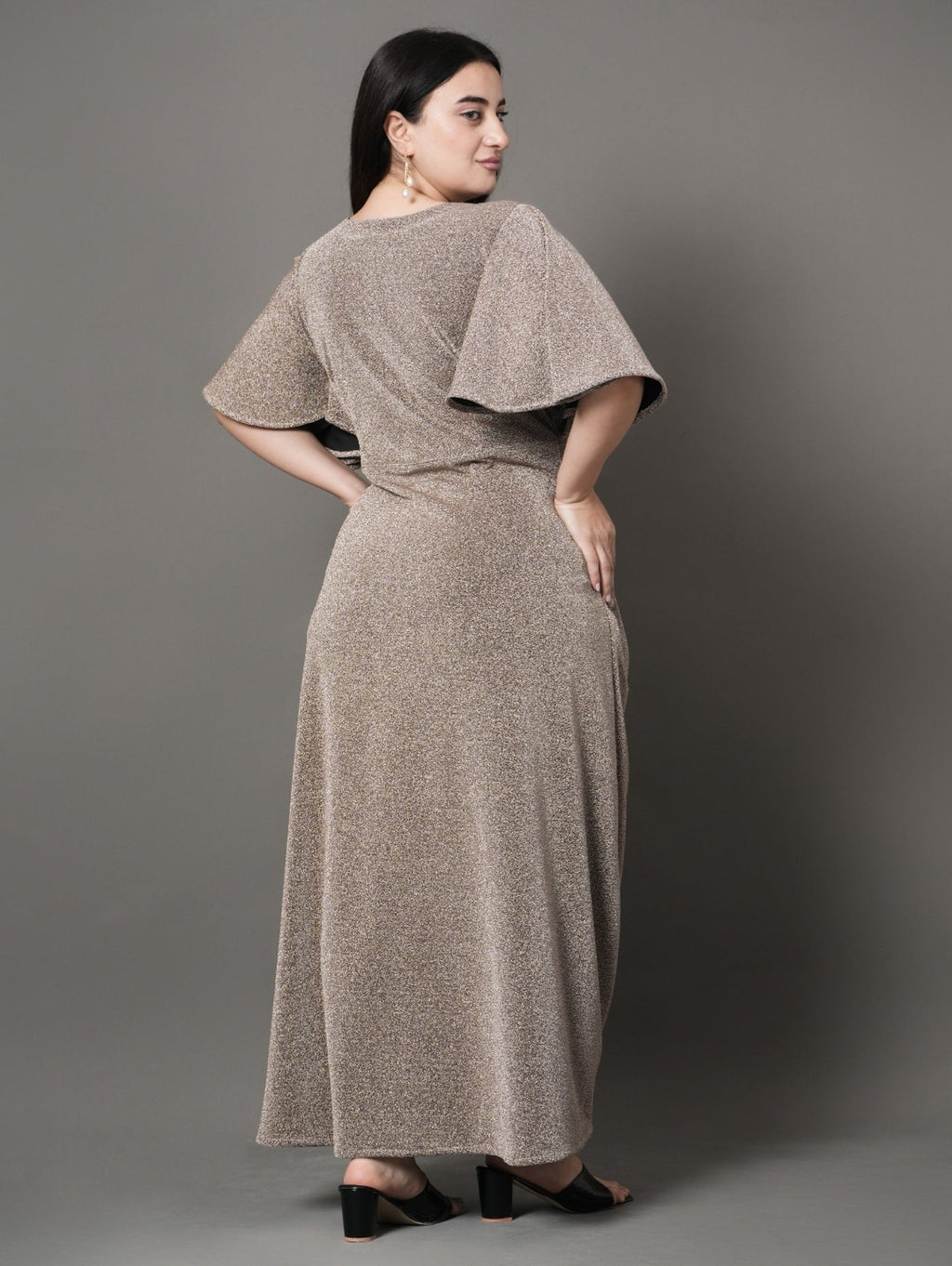 Radiant Wrap Party Dress