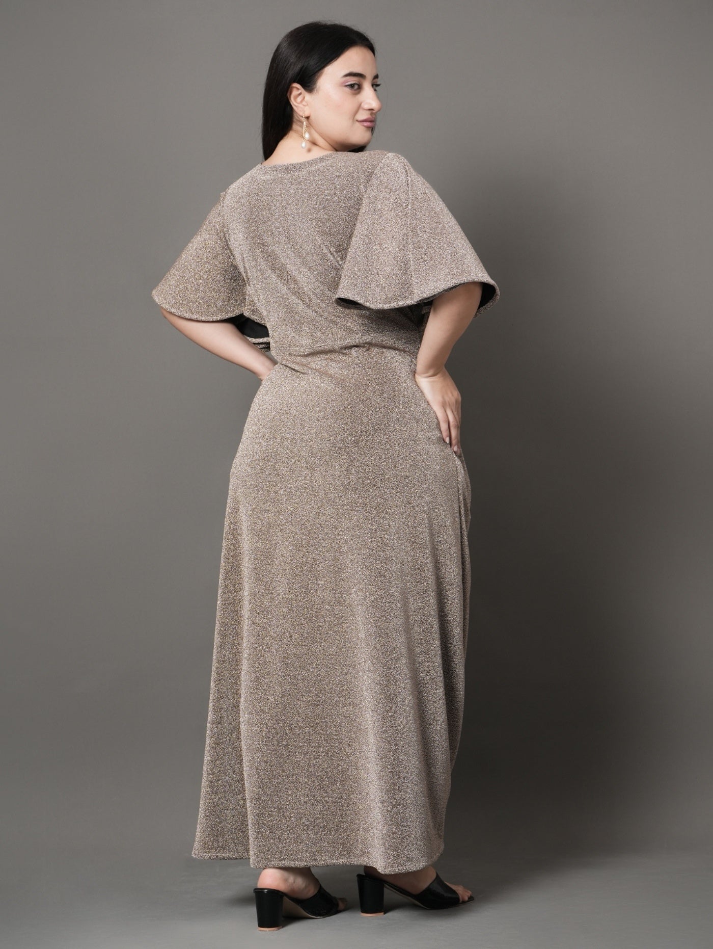 Radiant Wrap Party Dress