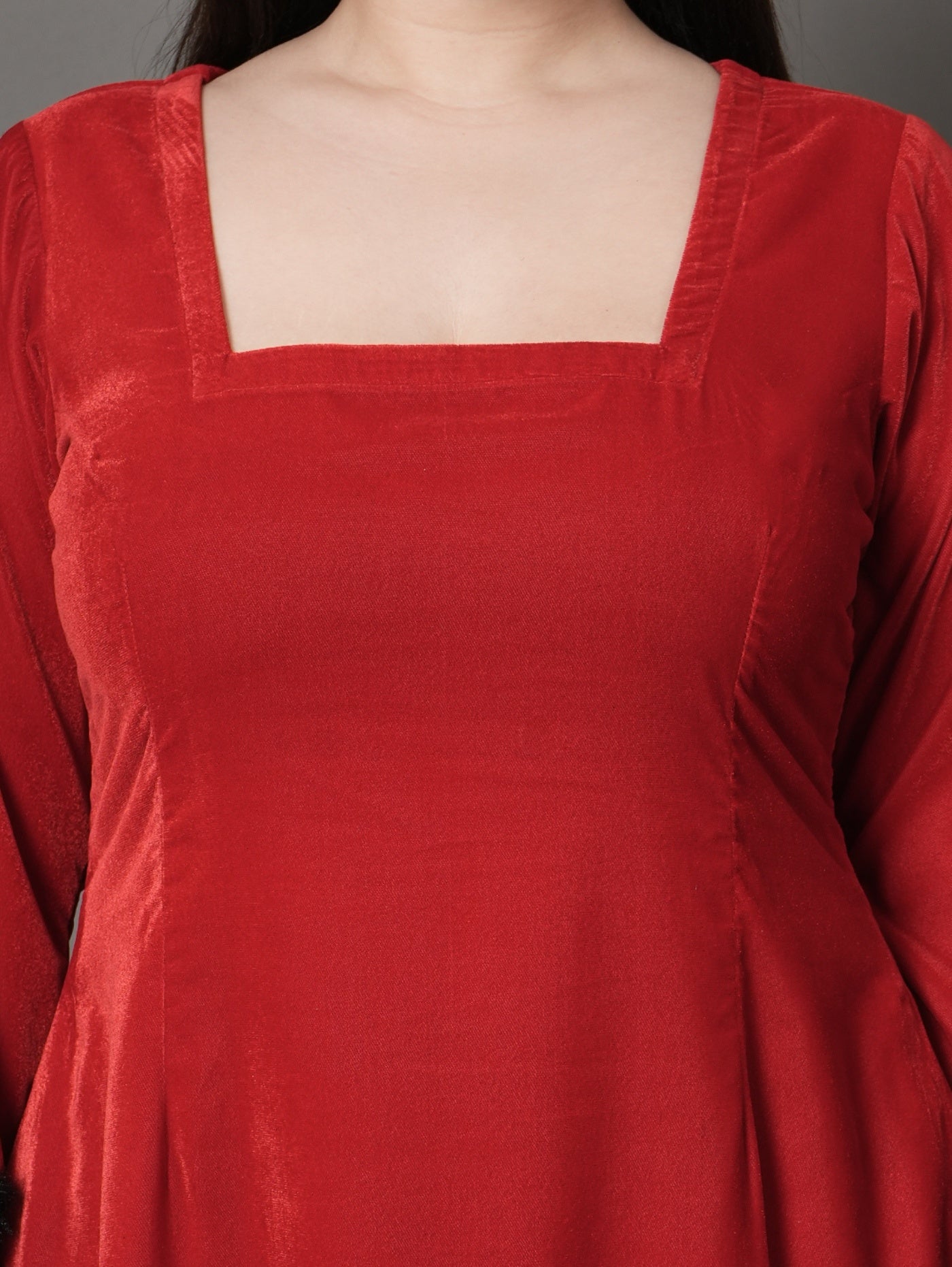 Velvetia Feather Party Dress
