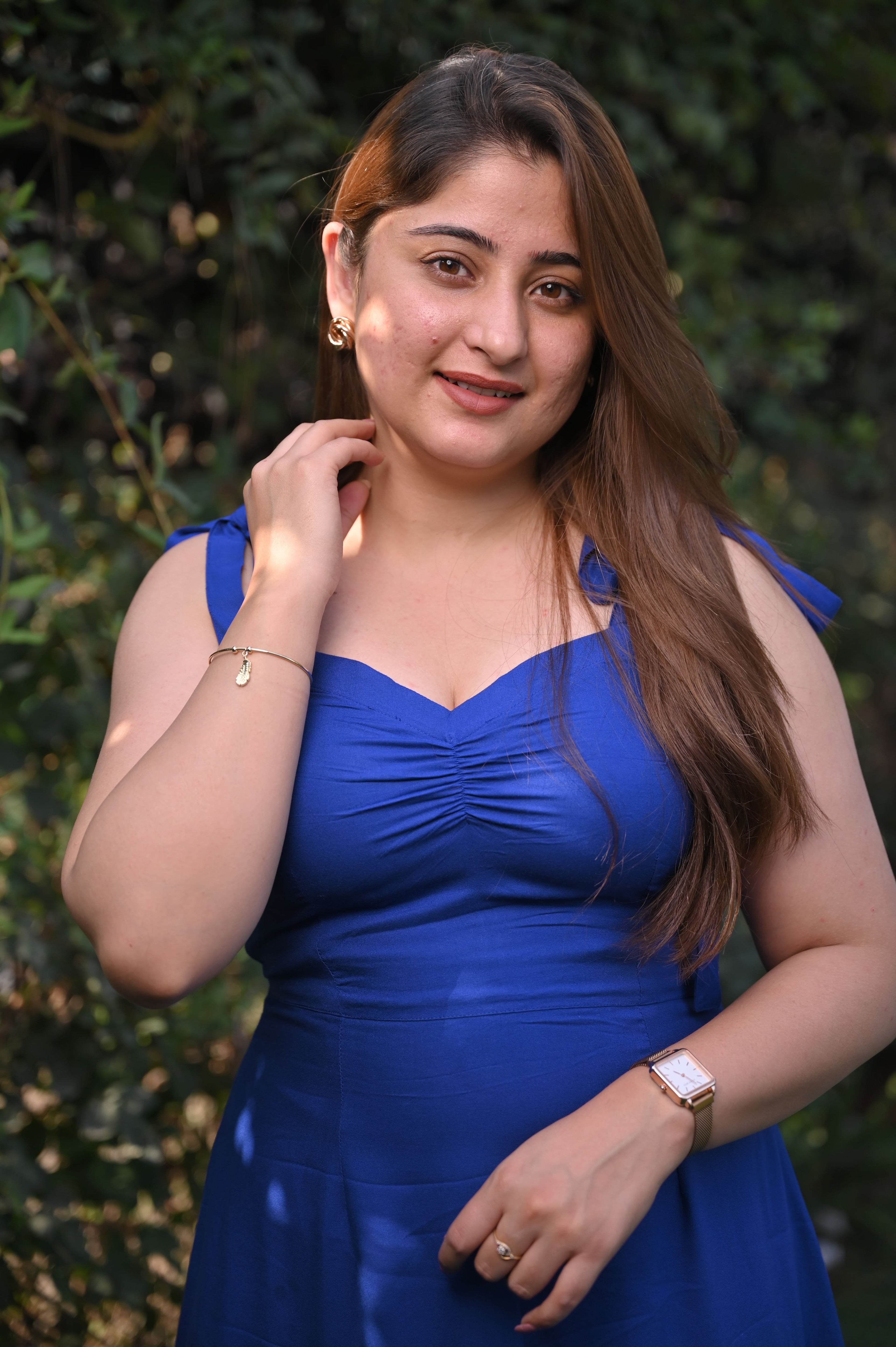 Blue Scarlet Siren Dress