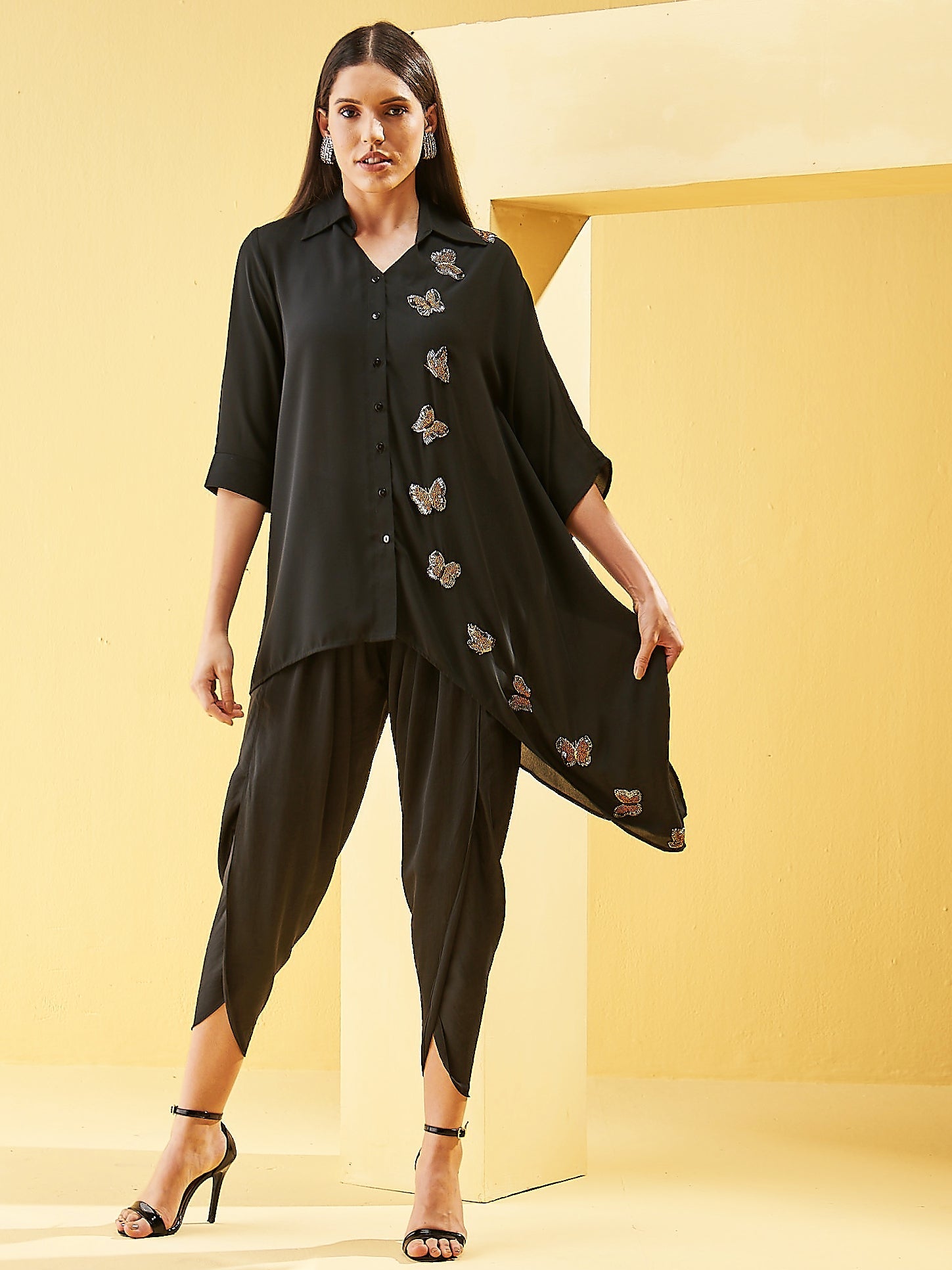 BLACK ACE TUNIC