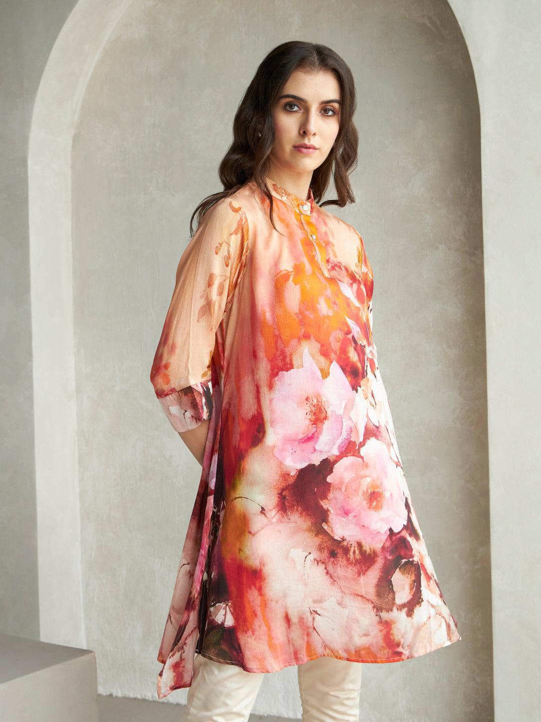 ORANGE J'ADORE HAZZEL TUNIC