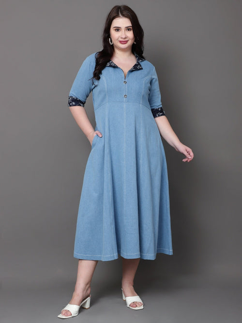 Botanic Denim Dress