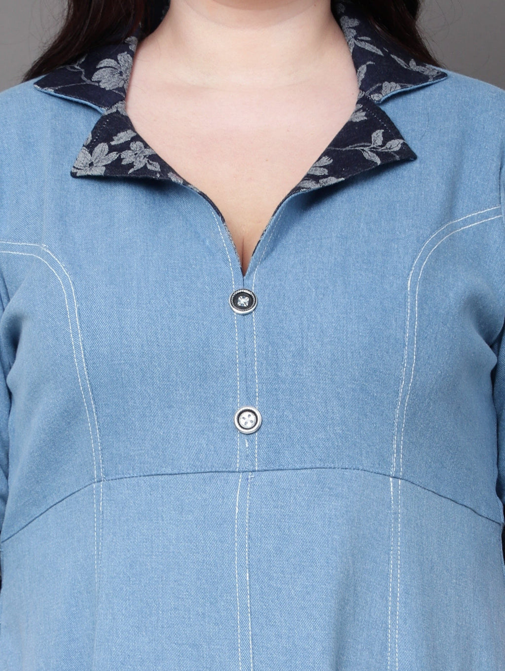 Botanic Denim Dress
